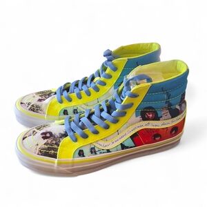 Vans Vault OG Sk8-Hi LX x Fumiko Imano Collab Sneakers Size 8M/9.5W NWT